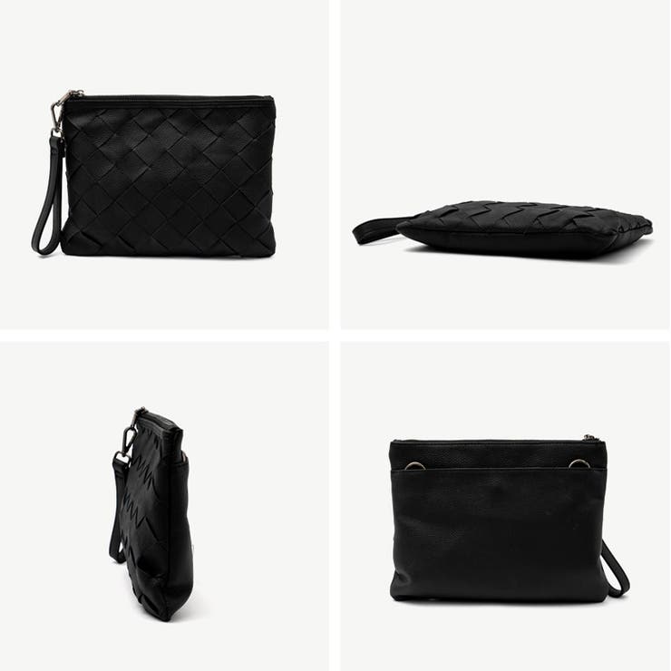 本牛革2wayメッシュクラッチバッグ | Vita Felice | 詳細画像12 