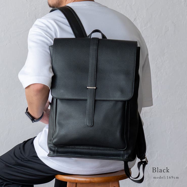 ブラック | ユニセックスビジネスリュックサック | Vita Felice