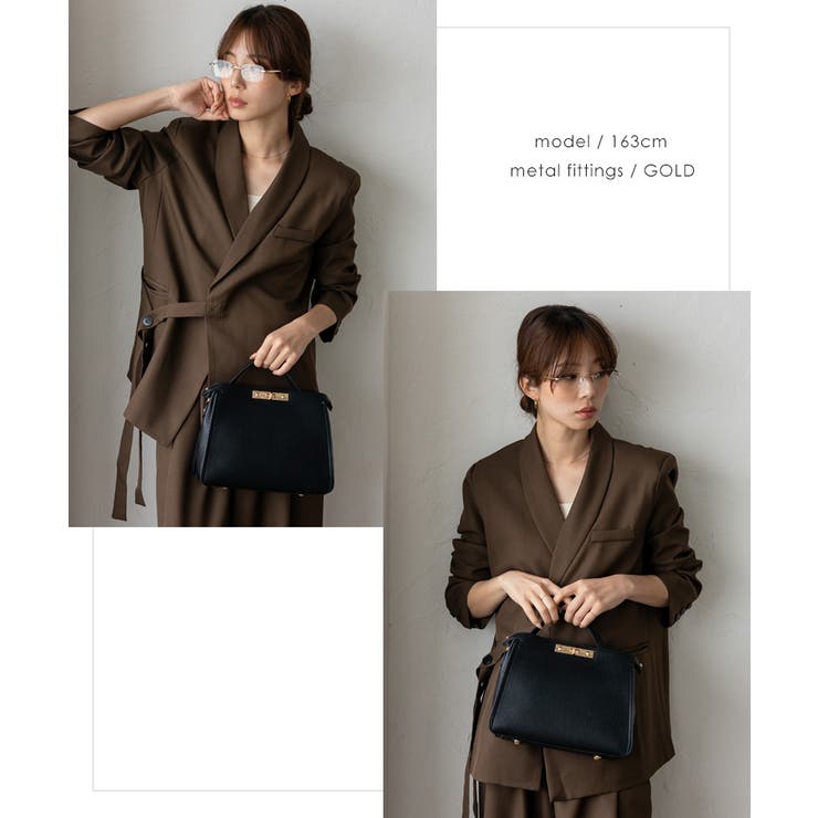 ワンハンドル2wayミニショルダーバッグ[品番：VI000001437]｜Vita