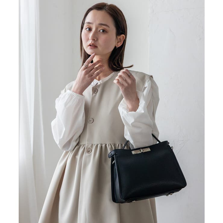 ワンハンドル2wayミニショルダーバッグ[品番：VI000001437]｜Vita