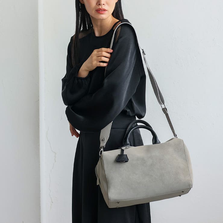 スエードタッチ2wayボストンバッグ | Vita Felice | 詳細画像9 