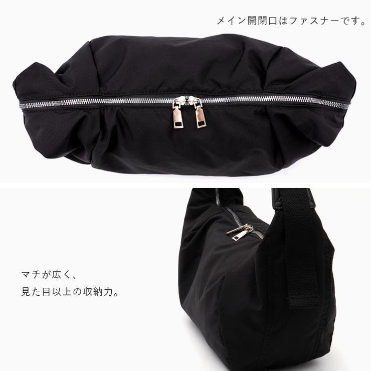 ナイロン半月ショルダーバッグ | Vita Felice | 詳細画像11 