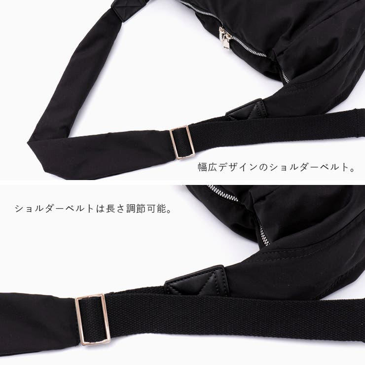 ナイロン半月ショルダーバッグ | Vita Felice | 詳細画像13 