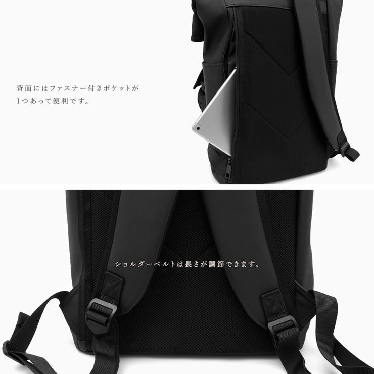 ユニセックス撥水リュック | Vita Felice | 詳細画像12 