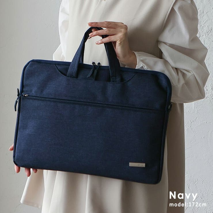 ネイビー | ナイロン2wayPCバッグ【16インチ】 | Vita Felice