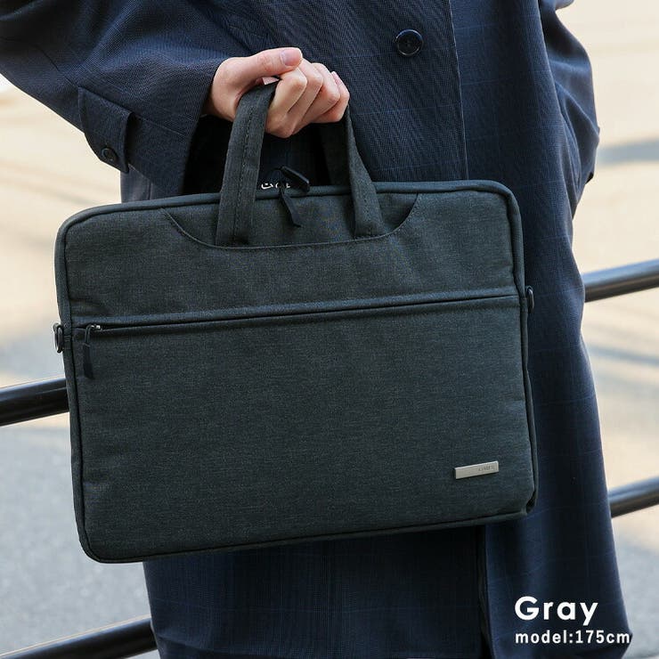 グレー | ナイロン2wayPCバッグ【16インチ】 | Vita Felice