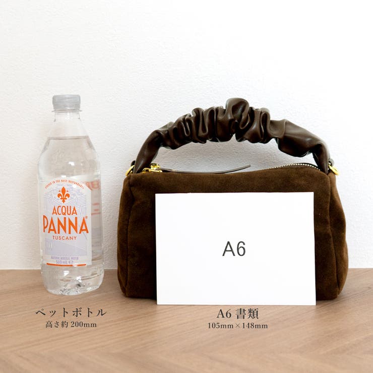 スエードワンハンドルバッグ | Vita Felice | 詳細画像10 