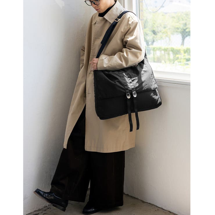 ユニセックス ダブルベルトナイロンBIGショルダー | Vita Felice | 詳細画像5 