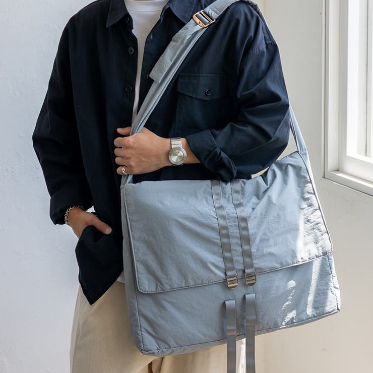 ユニセックス ダブルベルトナイロンBIGショルダー | Vita Felice | 詳細画像7 