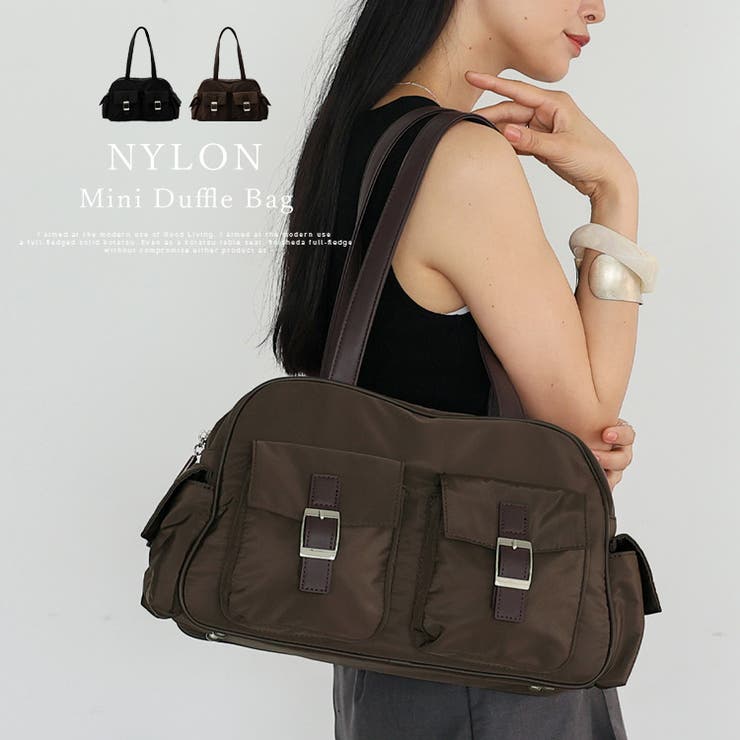 ナイロンミニダッフルバッグ[品番：VI000007766]｜Vita Felice