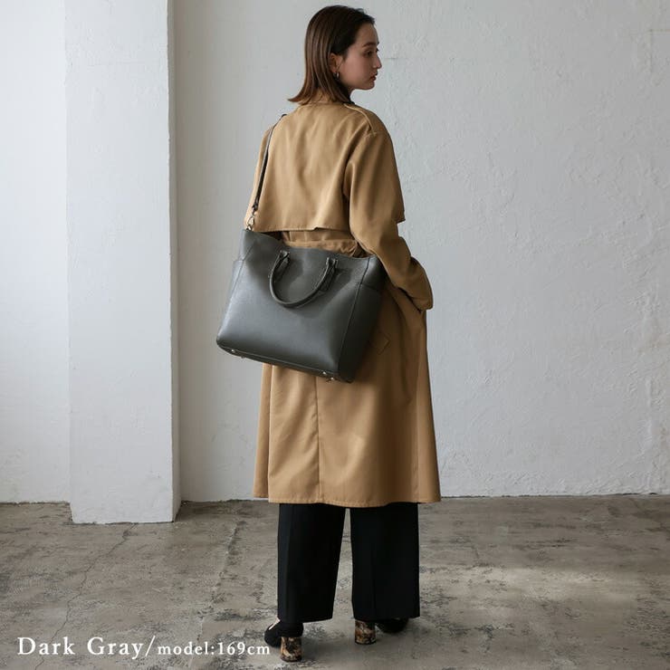 3スペース本革トートバッグ | Vita Felice | 詳細画像11 