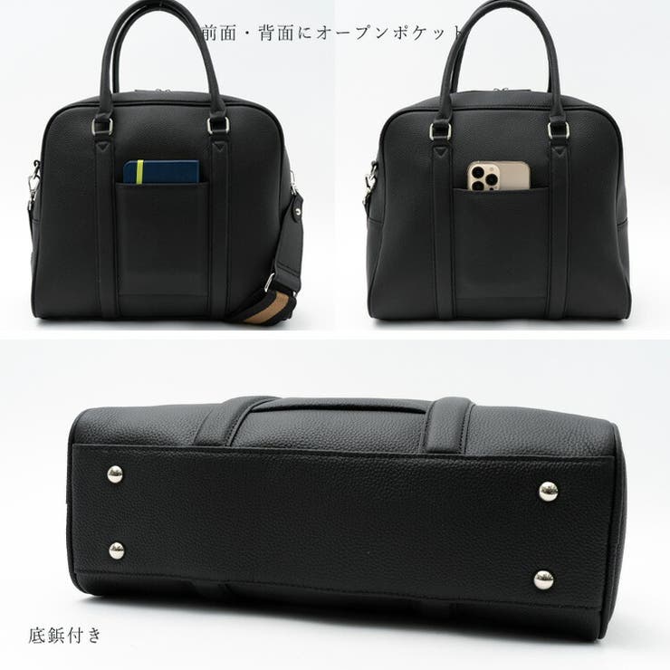 ヴィータフェリーチェ ボストンバッグ A4 2way セール】本革×ナイロン2wayボストンバッグ（ボストンバッグ