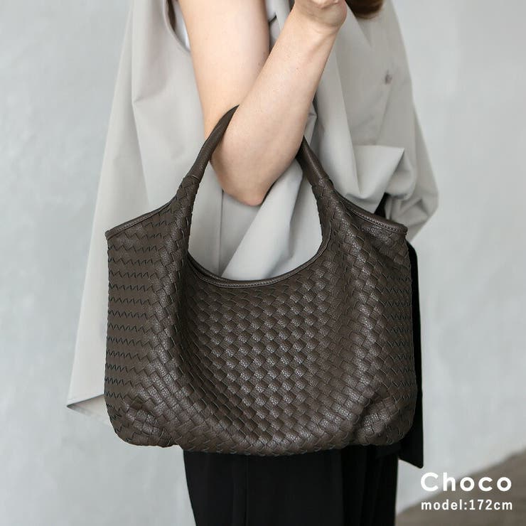 チョコ | メッシュバルーントートバッグ | Vita Felice
