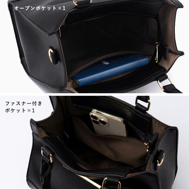 スクエア2wayトートバッグ | Vita Felice | 詳細画像8 