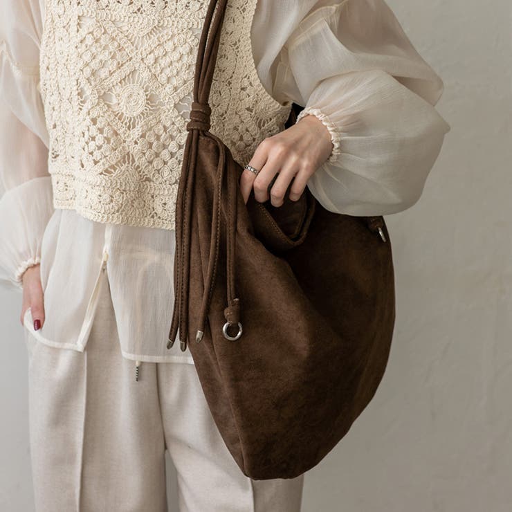 スエードワンハンドルバッグ | Vita Felice | 詳細画像6 