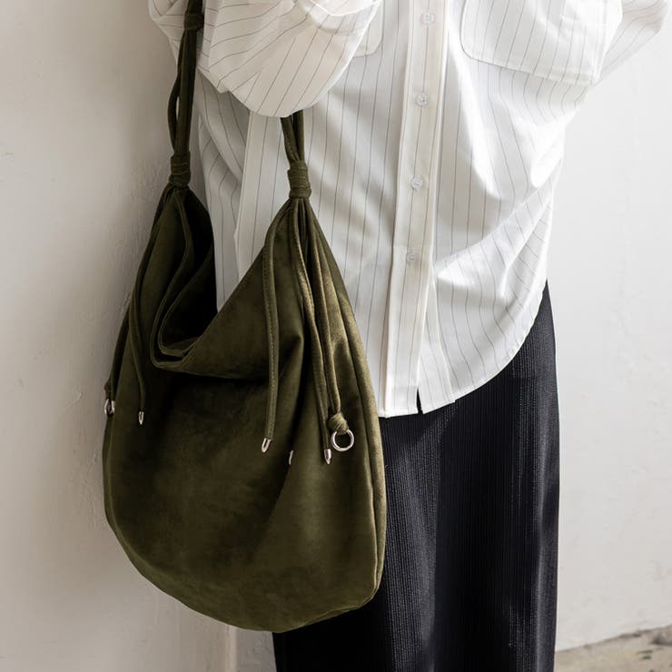 スエードワンハンドルバッグ | Vita Felice | 詳細画像8 