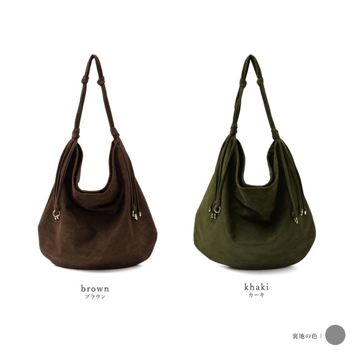 スエードワンハンドルバッグ | Vita Felice | 詳細画像15 