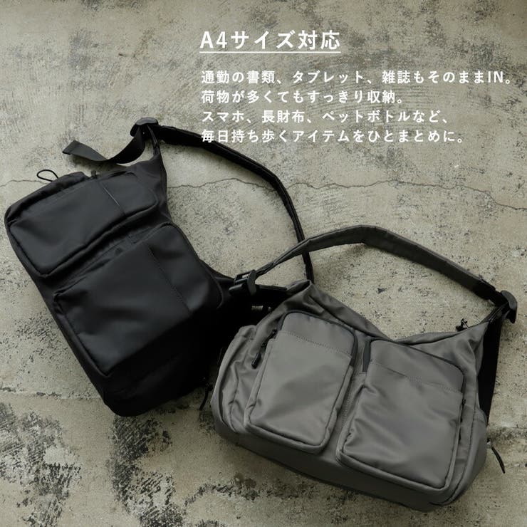 【13ポケット】ナイロンショルダーバッグ | Vita Felice | 詳細画像5 