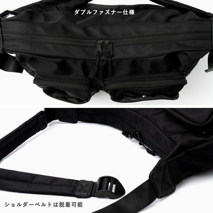 【13ポケット】ナイロンショルダーバッグ | Vita Felice | 詳細画像8 