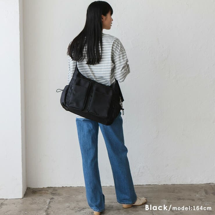 【13ポケット】ナイロンショルダーバッグ | Vita Felice | 詳細画像11 