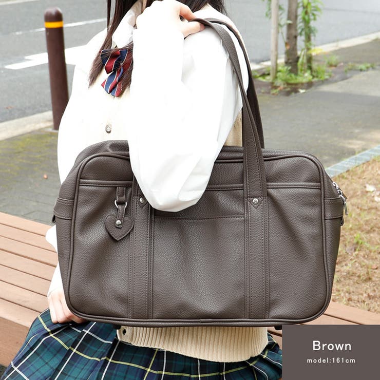 ハートチャーム付きスクールバッグ【中高生学用品】 | Vita Felice | 詳細画像13 