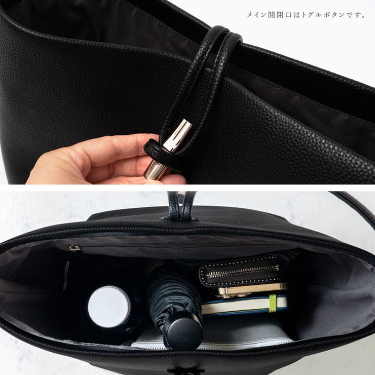 トグルボタン 2way ショルダーバッグ | Vita Felice | 詳細画像10 