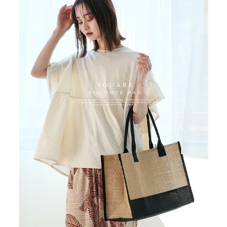 スクエアビックトートバッグ | Vita Felice | 詳細画像2 