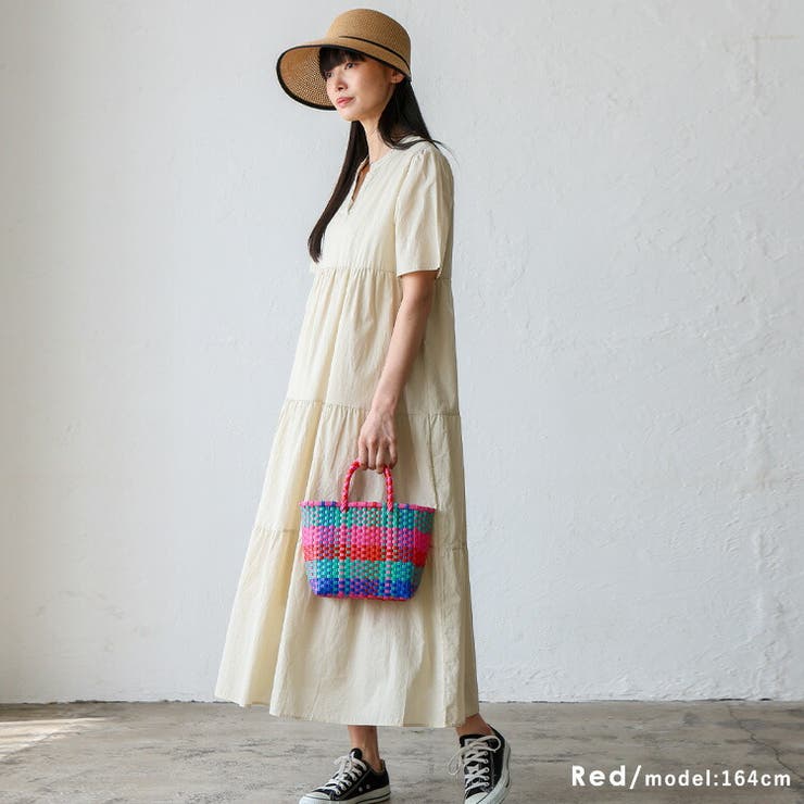 カラフルメルカドミニバッグ | Vita Felice | 詳細画像11 