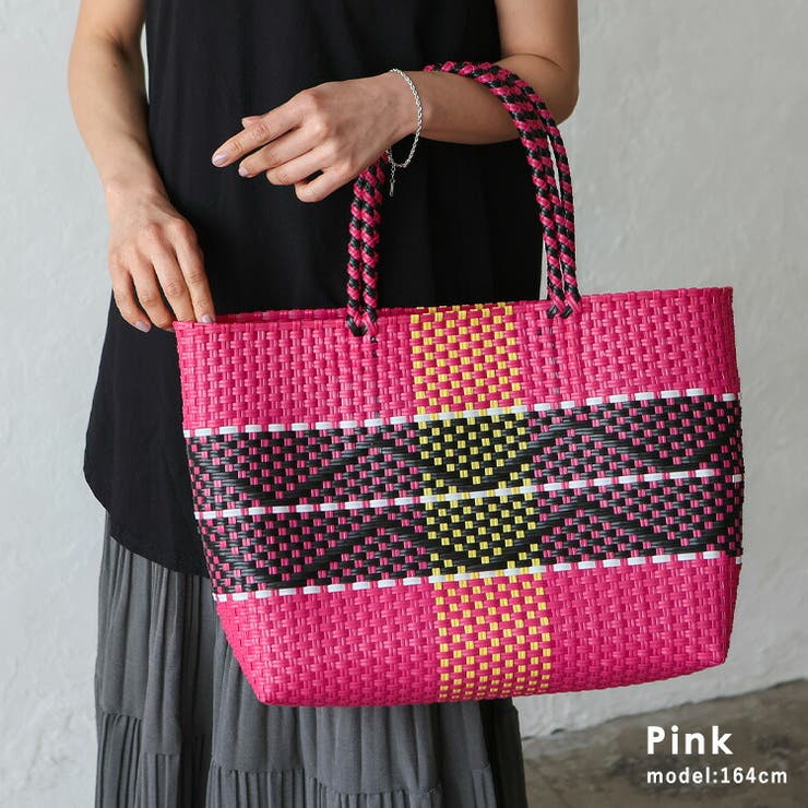 ピンク | メルカドトートバッグ（M） | Vita Felice