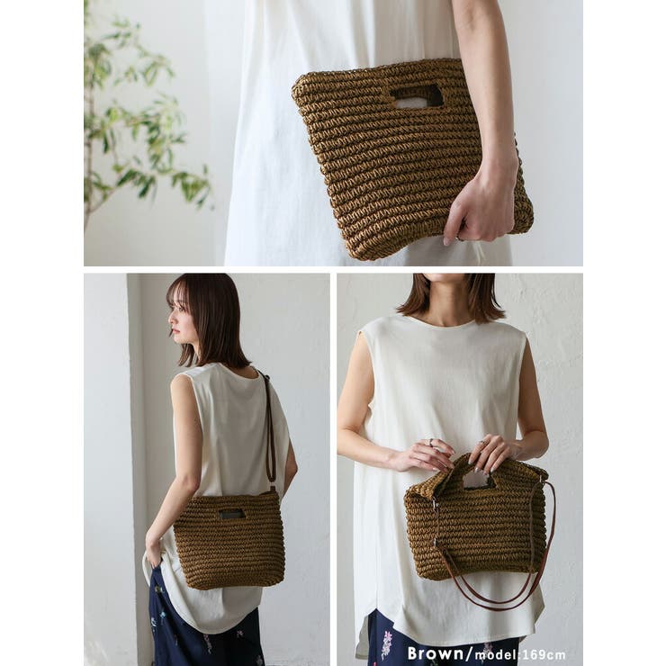 ペーパーブレード3wayショルダーバッグ | Vita Felice | 詳細画像12 