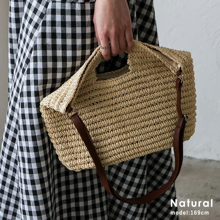 ナチュラル | ペーパーブレード3wayショルダーバッグ | Vita Felice