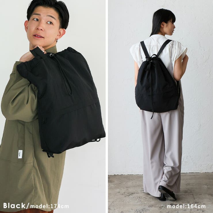 2wayナイロンナップサック | Vita Felice | 詳細画像11 