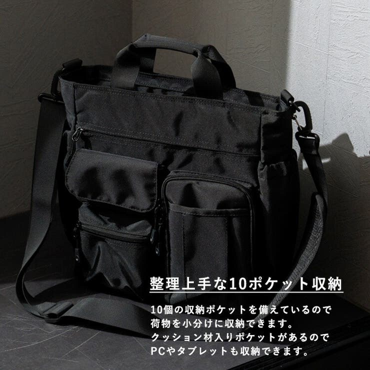 2wayスクエアユーティリティバッグ | Vita Felice | 詳細画像4 