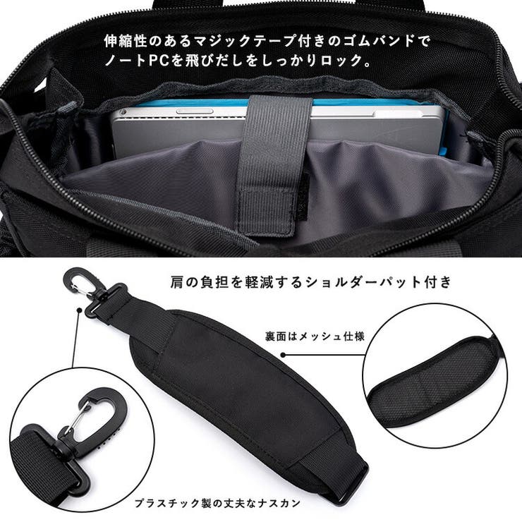 2wayスクエアユーティリティバッグ | Vita Felice | 詳細画像10 