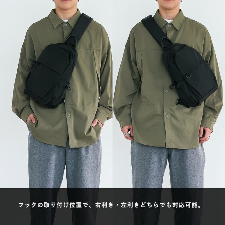 撥水ナイロンボディバッグ | Vita Felice | 詳細画像3 