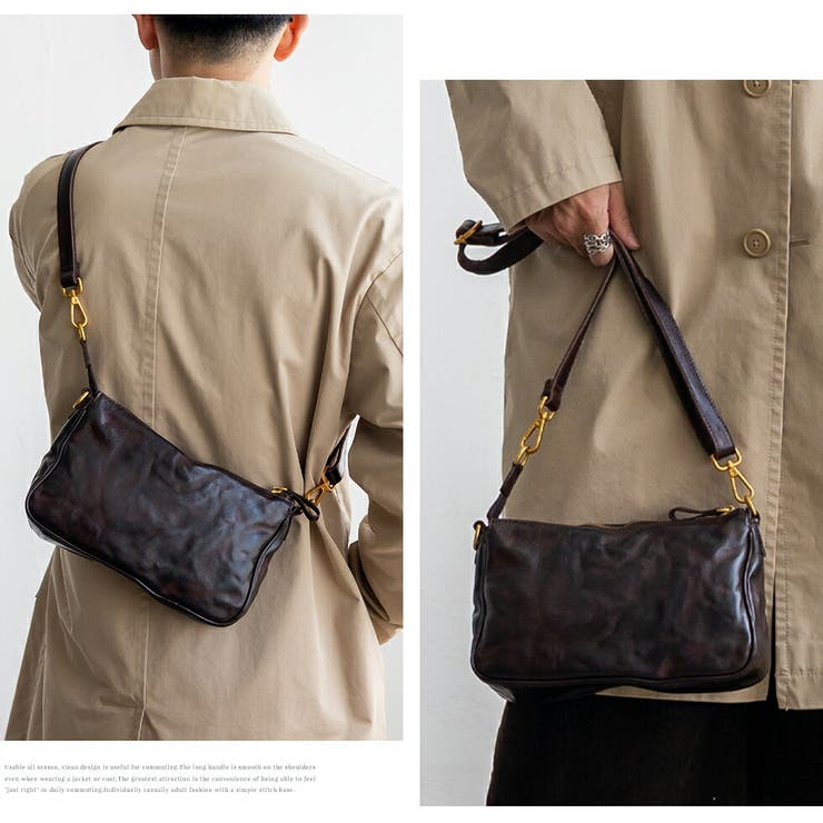 ヴィンテージレザー2wayミニショルダー | Vita Felice | 詳細画像6 