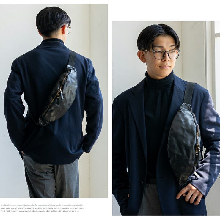 ヴィンテージレザー2WAYボディバッグ | Vita Felice | 詳細画像4 