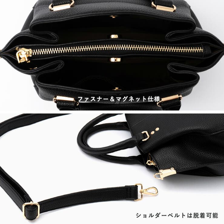 サイドタック2WAYハンドバッグ | Vita Felice | 詳細画像7 