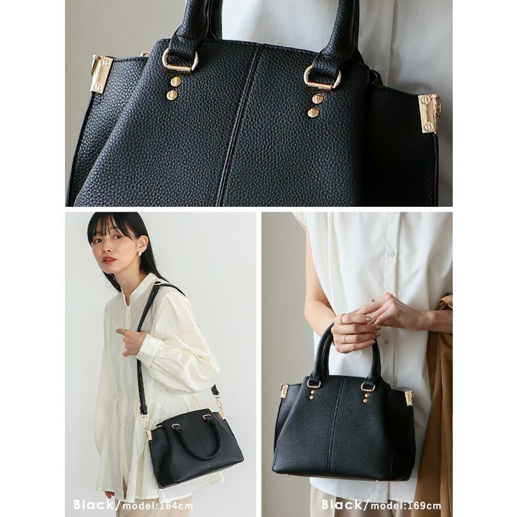 サイドタック2WAYハンドバッグ | Vita Felice | 詳細画像10 