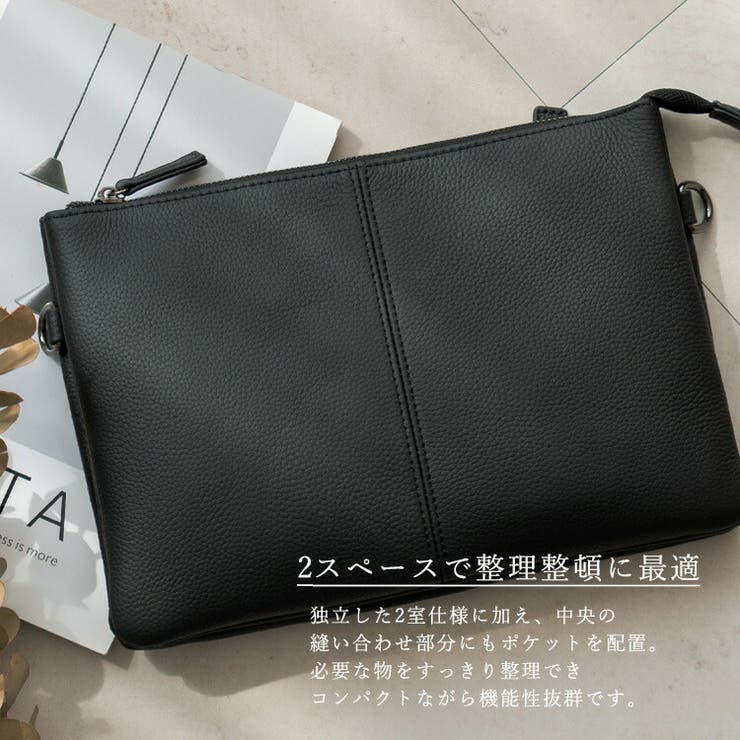 本革2wayショルダーバッグ | Vita Felice | 詳細画像4 