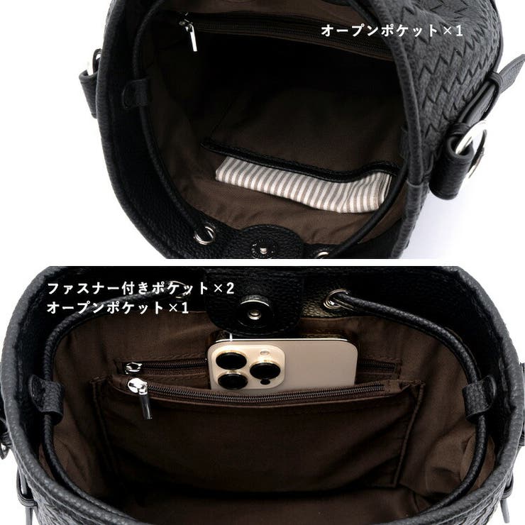 メッシュ2way巾着バッグ | Vita Felice | 詳細画像9 