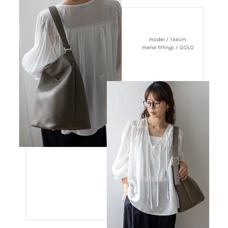 縦長ワンハンドルバッグ | Vita Felice | 詳細画像18 