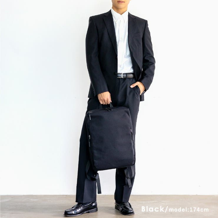 ガジェットポーチ付き薄型スリムリュック | Vita Felice | 詳細画像11 