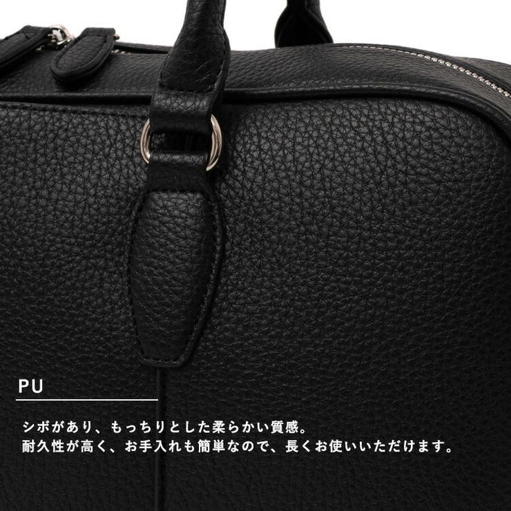 ラウンドファスナーミニマルボストンバッグ | Vita Felice | 詳細画像5 