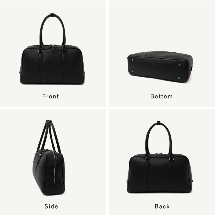 ラウンドファスナーミニマルボストンバッグ | Vita Felice | 詳細画像14 