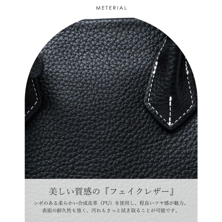 配色ステッチデザインバッグ | Vita Felice | 詳細画像4 