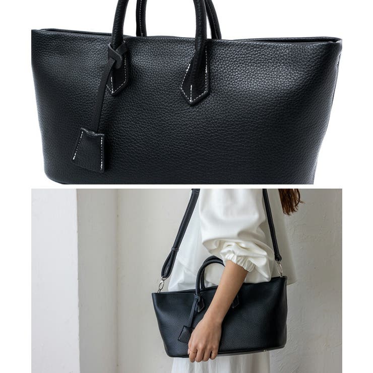 配色ステッチデザインバッグ | Vita Felice | 詳細画像7 