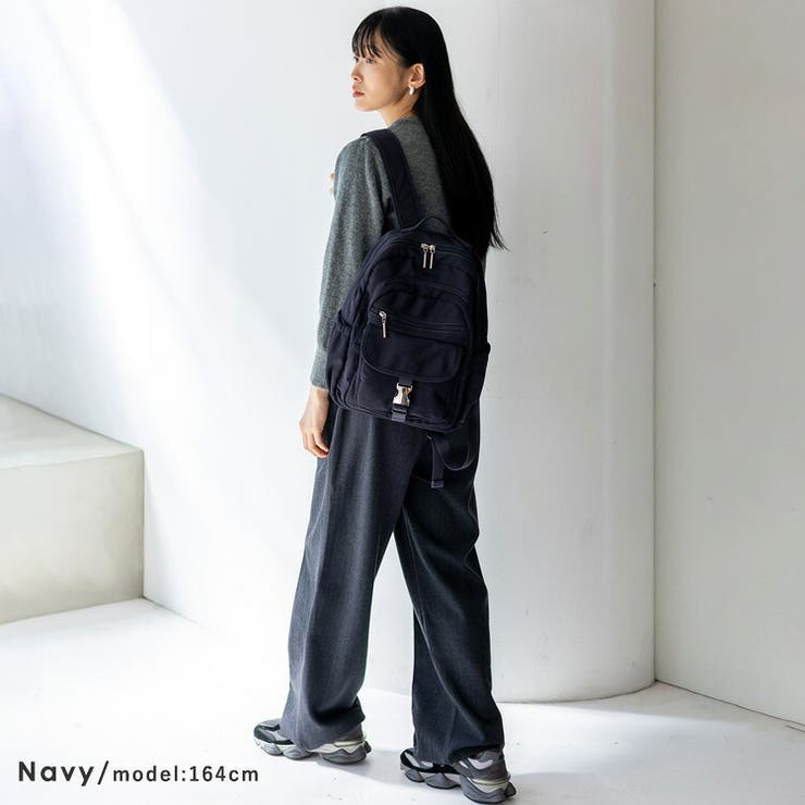 8ポケットナイロンリュック | Vita Felice | 詳細画像12 