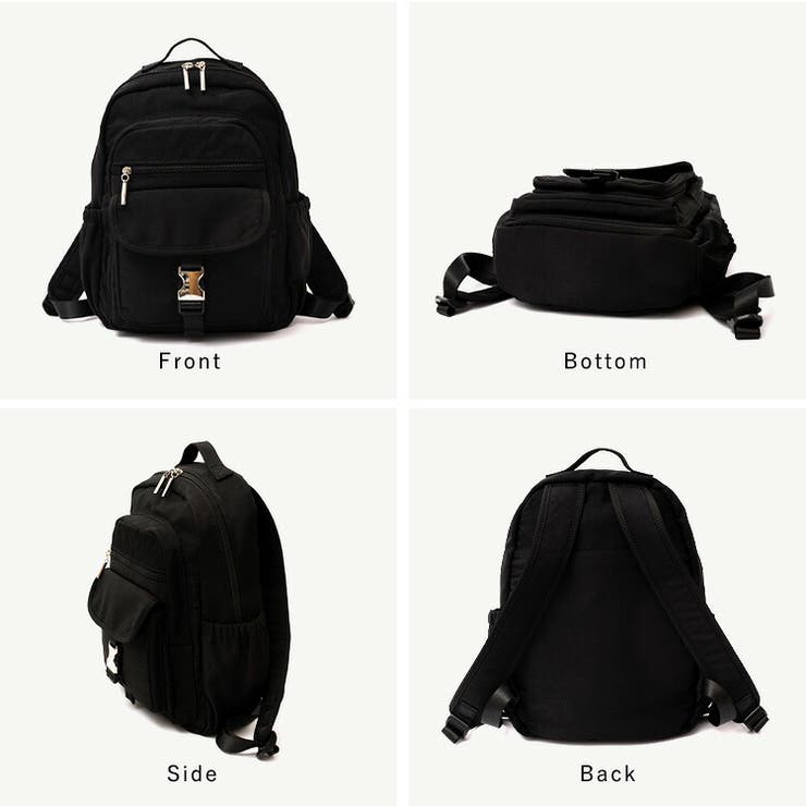 8ポケットナイロンリュック | Vita Felice | 詳細画像14 