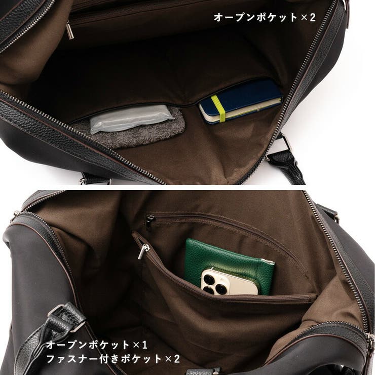 ナイロン2WAYボストンバッグ | Vita Felice | 詳細画像9 